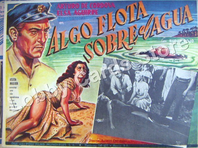 ELSA AGUIRRE/ALGO FLOTA SOBRE EL AGUA